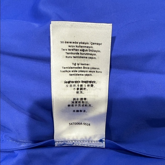 Mira Mikati Size 36 Blue Tiered Maxi Skirt Resort Wear ModeSens - Picture 8 of 9